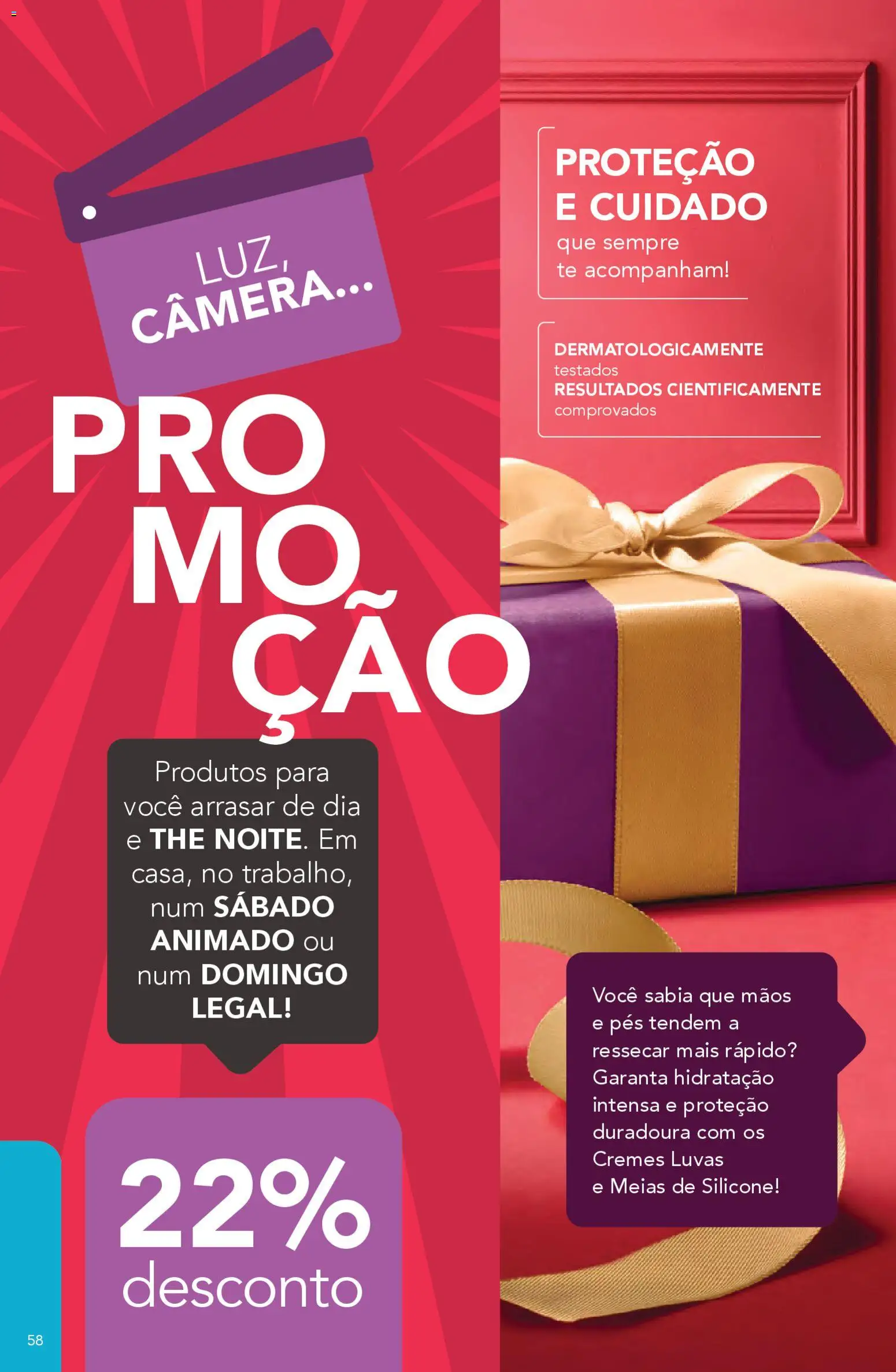 Jequiti Folheto - válido de 11.11.2025 | Página: 58 | Produtos: Meias, Luvas, Câmera