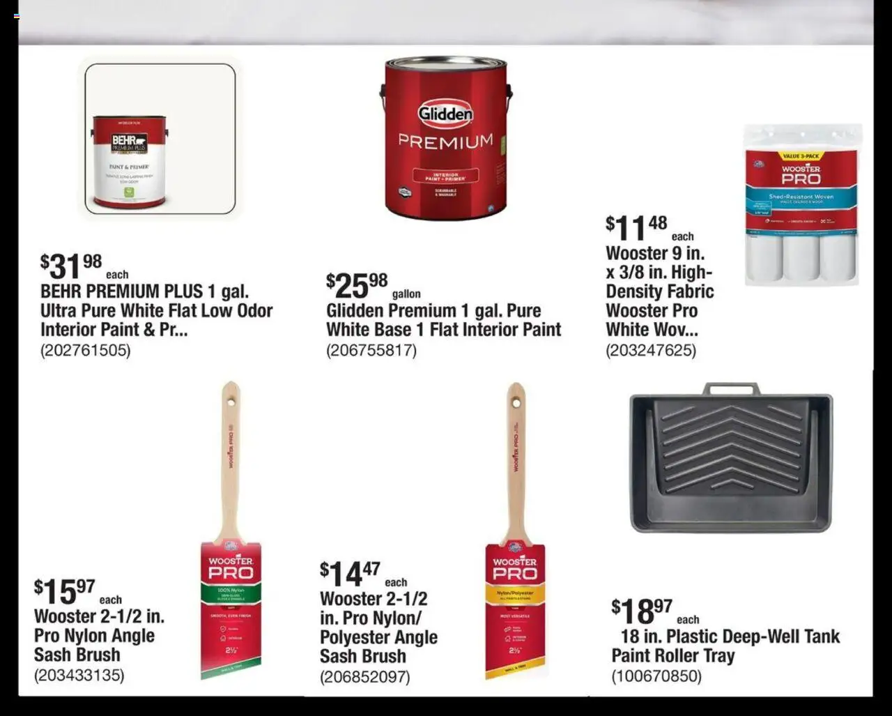 Home Depot Shop Pro Ad - FL - valid from 06.10.2025 | Page: 8 | Products: Brush