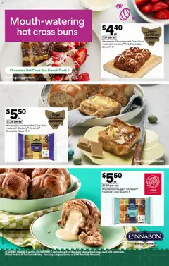 Preview of Weekly catalogue Woolworths 11/02 - valid from 11.02.2026 | Page: 14 | Products: Milk, Chocolate, Chips, Bakery