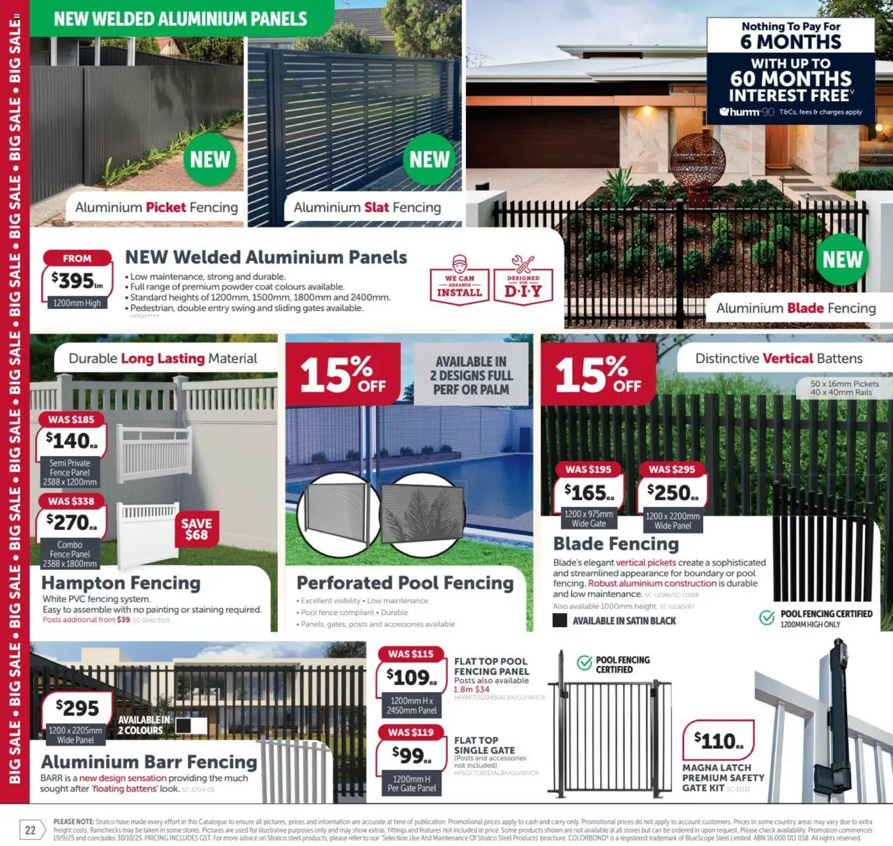 Stratco catalogue - valid from 19.09.2025 | Page: 22 | Products: Fence, Gate, Powder, Coat