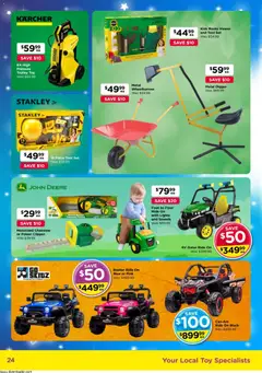 Preview of Toyworld  Catalogue  - valid from 03.12.2025 | Page: 24 | Products: Wheelbarrow, Trolley, Chainsaw