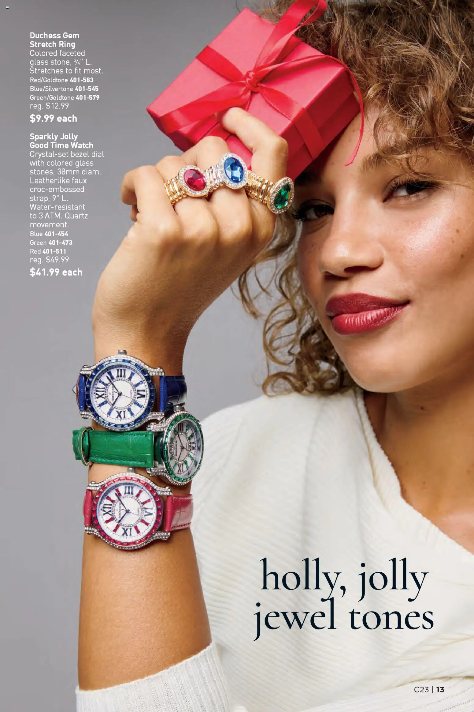 Avon Brochure - valid from 05.11.2025 | Page: 13 | Products: Ring, Watch