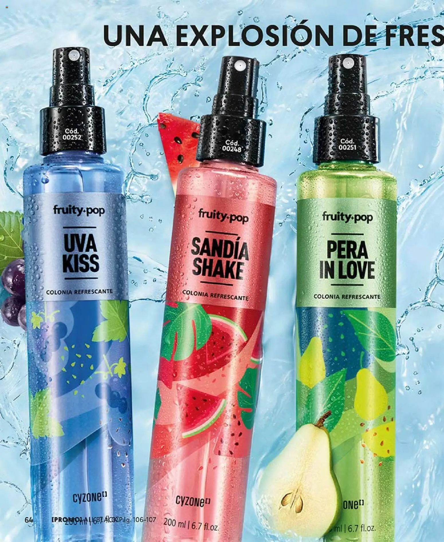 Catálogo CyZone Campaña 6 │ válido desde el 31.03.2026 | Página: 64 | Productos: Pera, Sandía