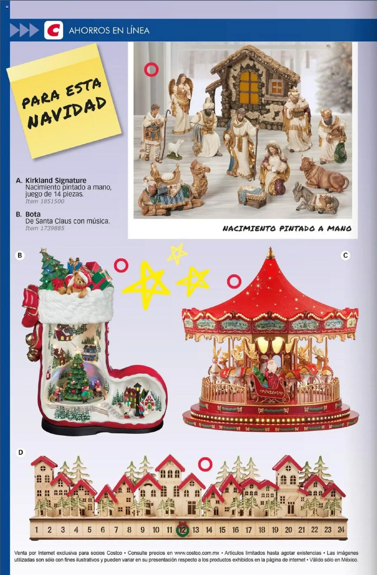 Nuevas ofertas de Costco válidas en toda la República Mexicana desde el 03.10.2025. ¡Encuentra las mejores ofertas en Costco - Revista Octubre! | Página: 102 | Productos: Juego