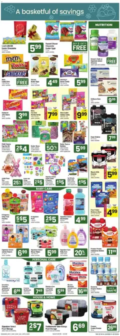 Preview of Shaw's weekly ads valid from 20.03.2026 | Page: 5 | Products: Powder, Toothpaste, Mouthwash, Baby food