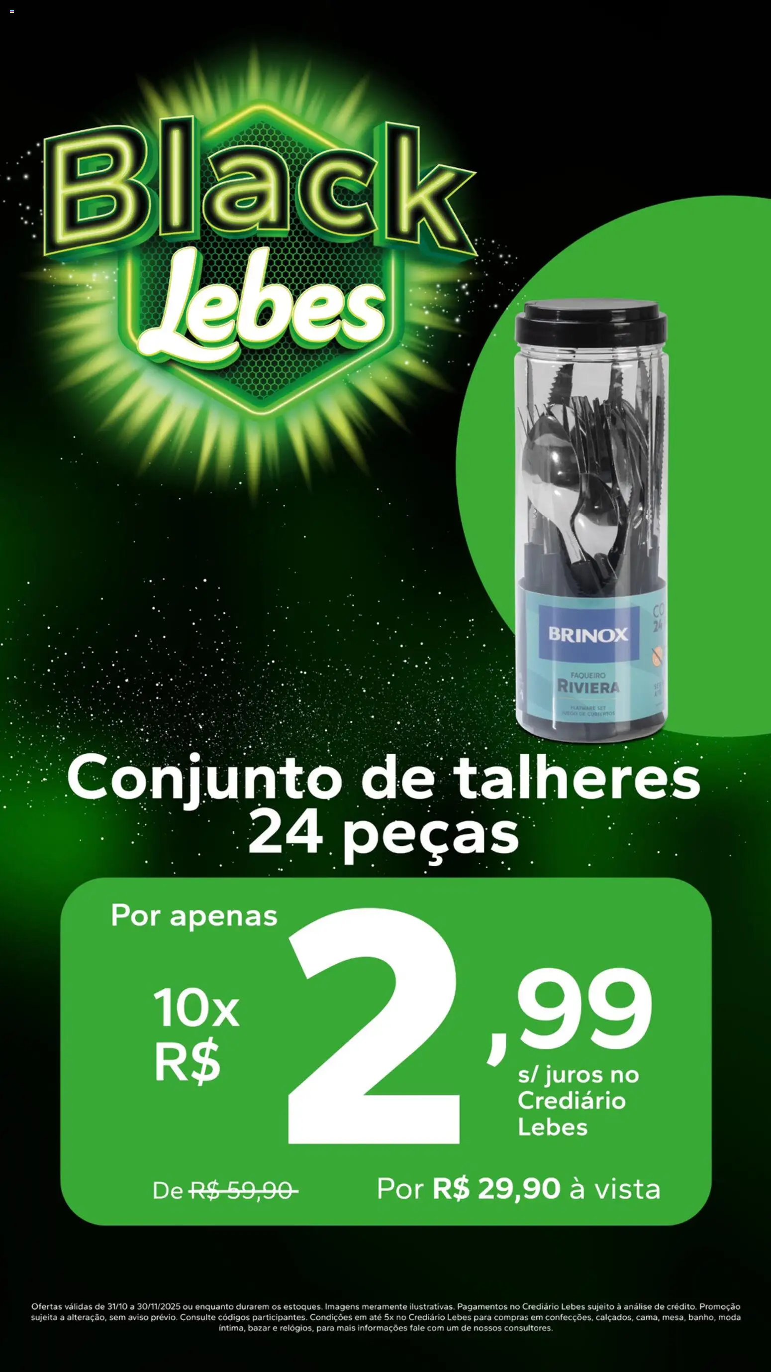 Lebes Folheto - válido de 31.10.2025 | Página: 3 | Produtos: Talheres
