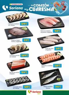 Vista previa de Soriana Fin de Semana Súper: Ags, Nay, Jal, Qro, Col, Mich, Gto, Hgo, Tlax, Mor, Pue, Gro, Oax, Edo. de Mex, Valle de México, Za, nuevo folleto de la tienda, válido en México a partir del 19.03.2026