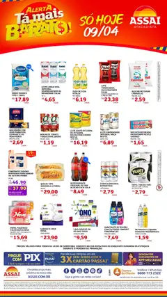 Assaí Atacadista ofertas - SP - Pré-Visualização do folheto da loja Assaí Atacadista, válido de 09.04.2026