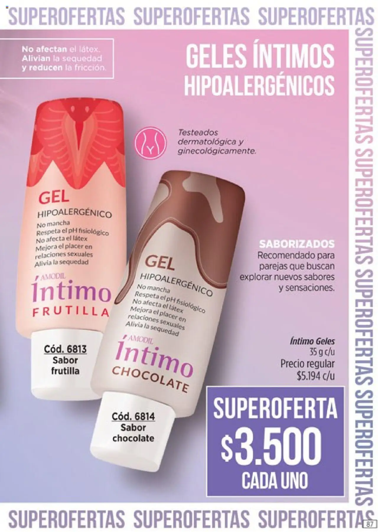 Catálogo Amodil Campaña 11 │ válido desde el 13.06.2025 | Página: 87 | Productos: Frutilla, Chocolate