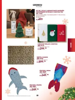 Vista previa de Andrea catálogo Guía de regalos, nuevo folleto de la tienda, válido en México a partir del 23.11.2025 | Página: 51