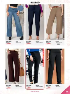 Vista previa de Andrea catálogo Outlet, nuevo folleto de la tienda, válido en México a partir del 21.12.2025 | Página: 169 | Productos: Ropa