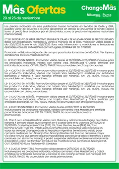Vista previa Changomas ofertas válido desde el 20.11.2025 | Página: 16 | Productos: Caso, Sobre