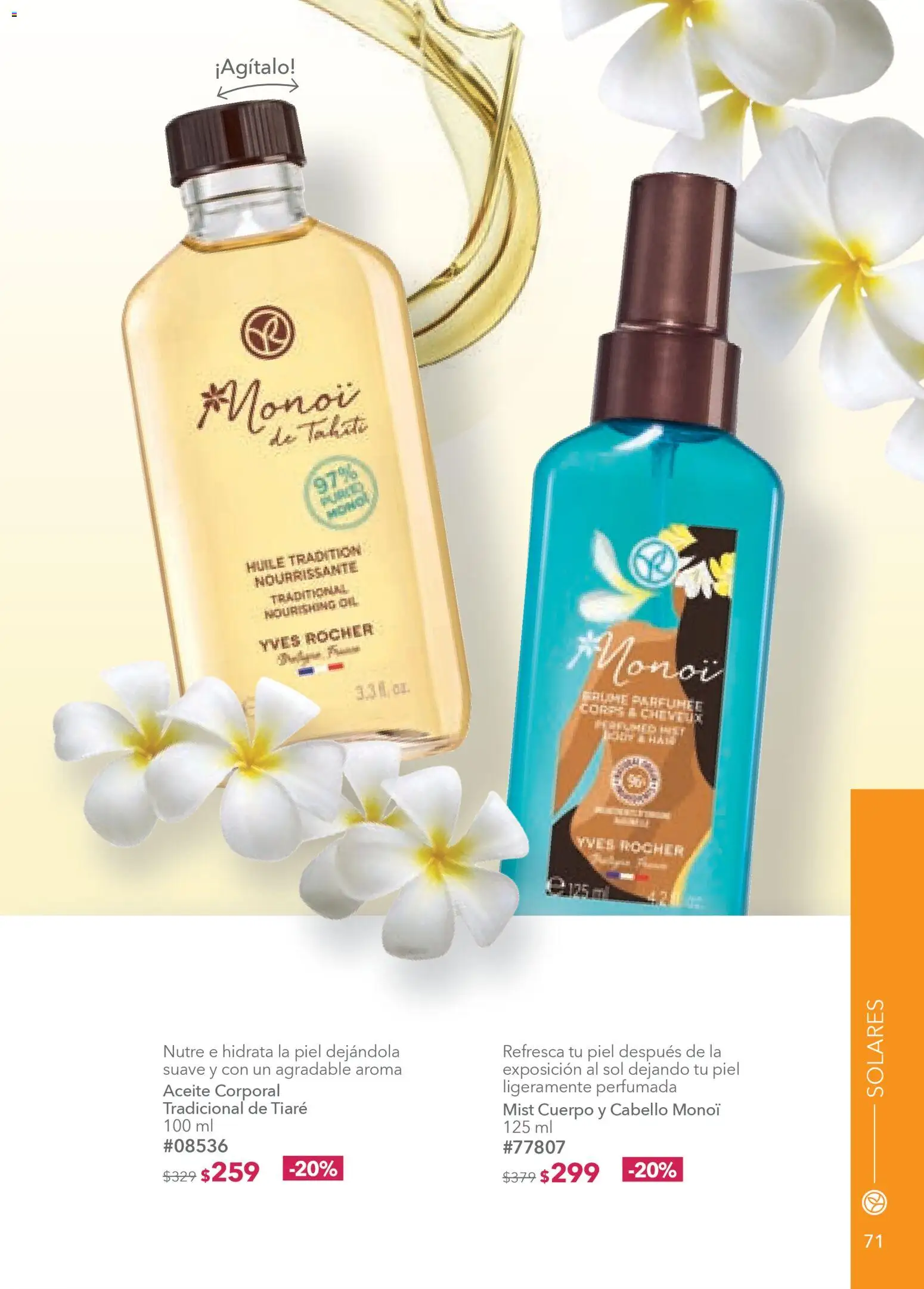 Nuevas ofertas de Yves Rocher válidas en toda la República Mexicana desde el 03.03.2026. ¡Encuentra las mejores ofertas en Yves Rocher campaña 4 2026! | Página: 73 | Productos: Aceite