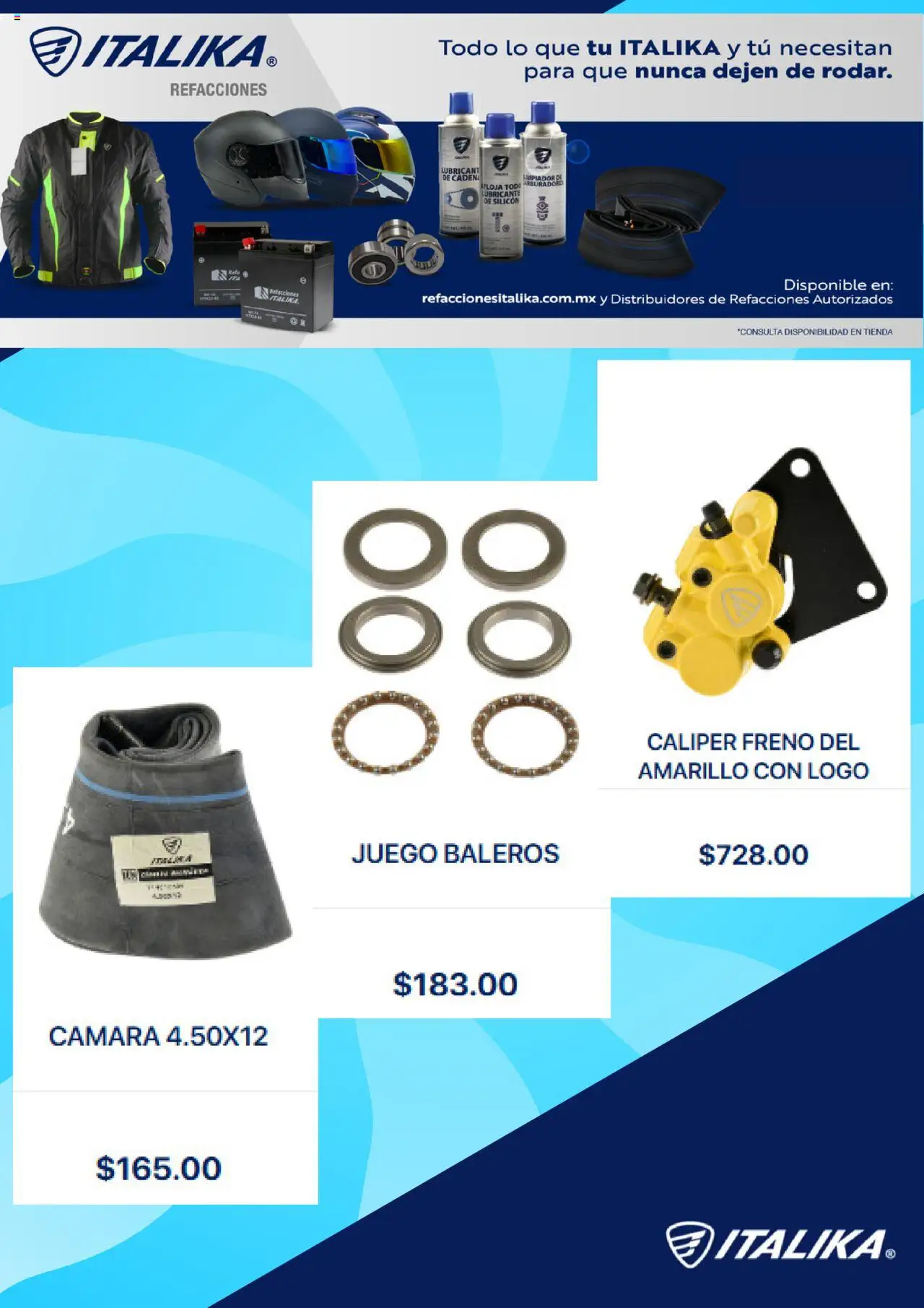 Nuevas ofertas de Italika válidas en toda la República Mexicana desde el 18.08.2025. ¡Encuentra las mejores ofertas en Italika catálogo! | Página: 3 | Productos: Limpiador, Cámara, Juego