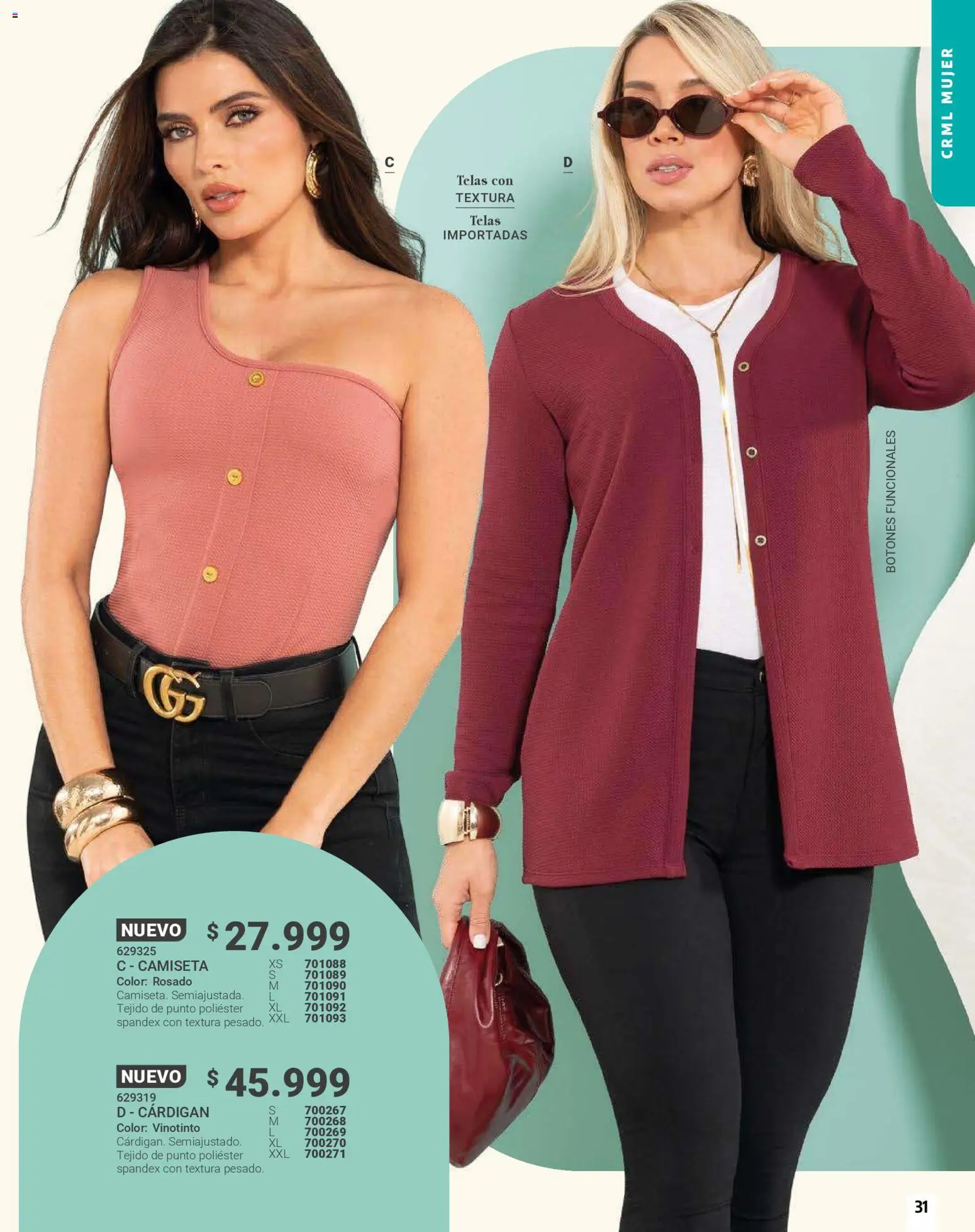 Carmel revista - valida desde el 01.03.2026 | Página: 31 | Productos: Camiseta