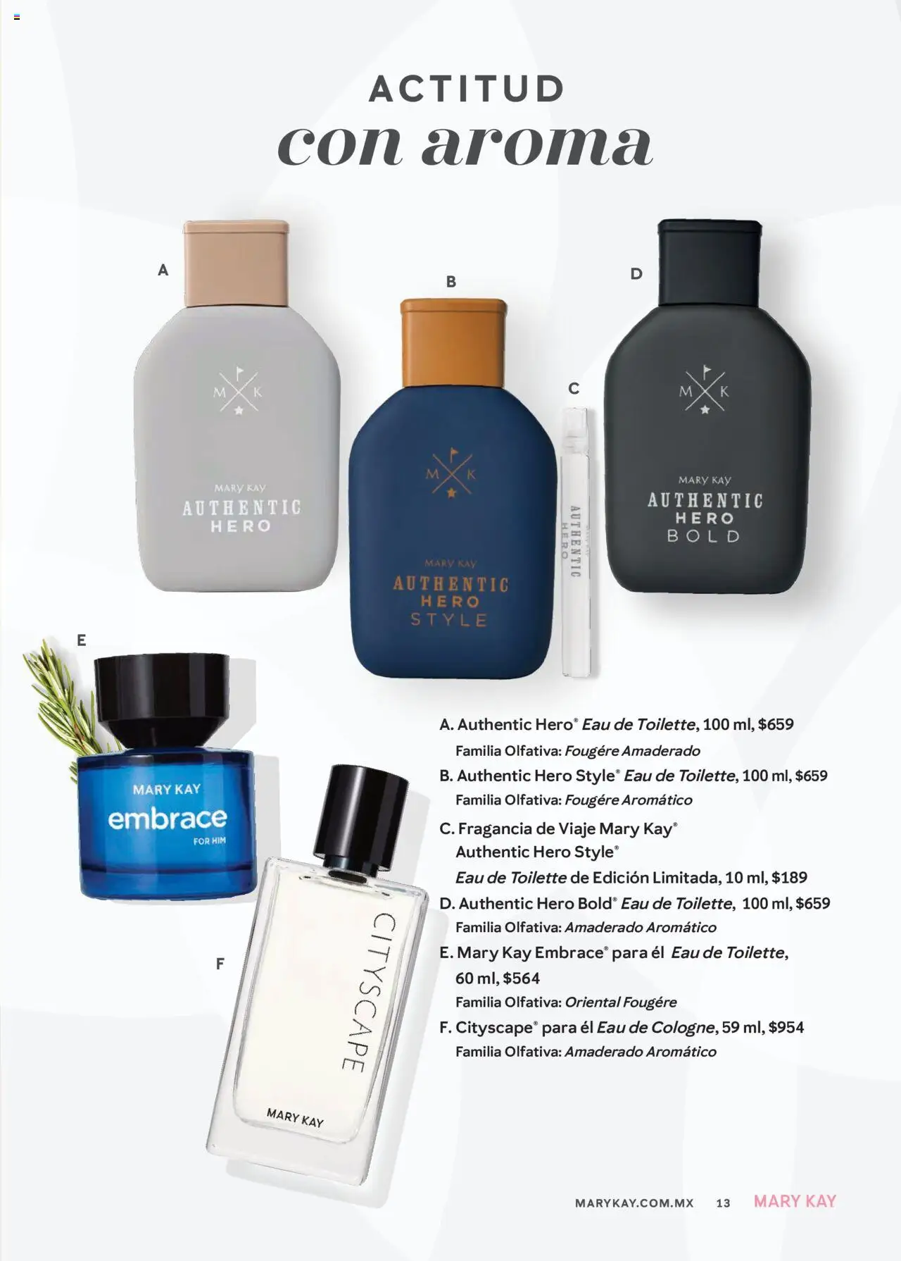 Nuevas ofertas de Mary Kay válidas en toda la República Mexicana desde el 01.09.2025. ¡Encuentra las mejores ofertas en Mary Kay catálogo! | Página: 13 | Productos: Fragancia, Eau de toilette