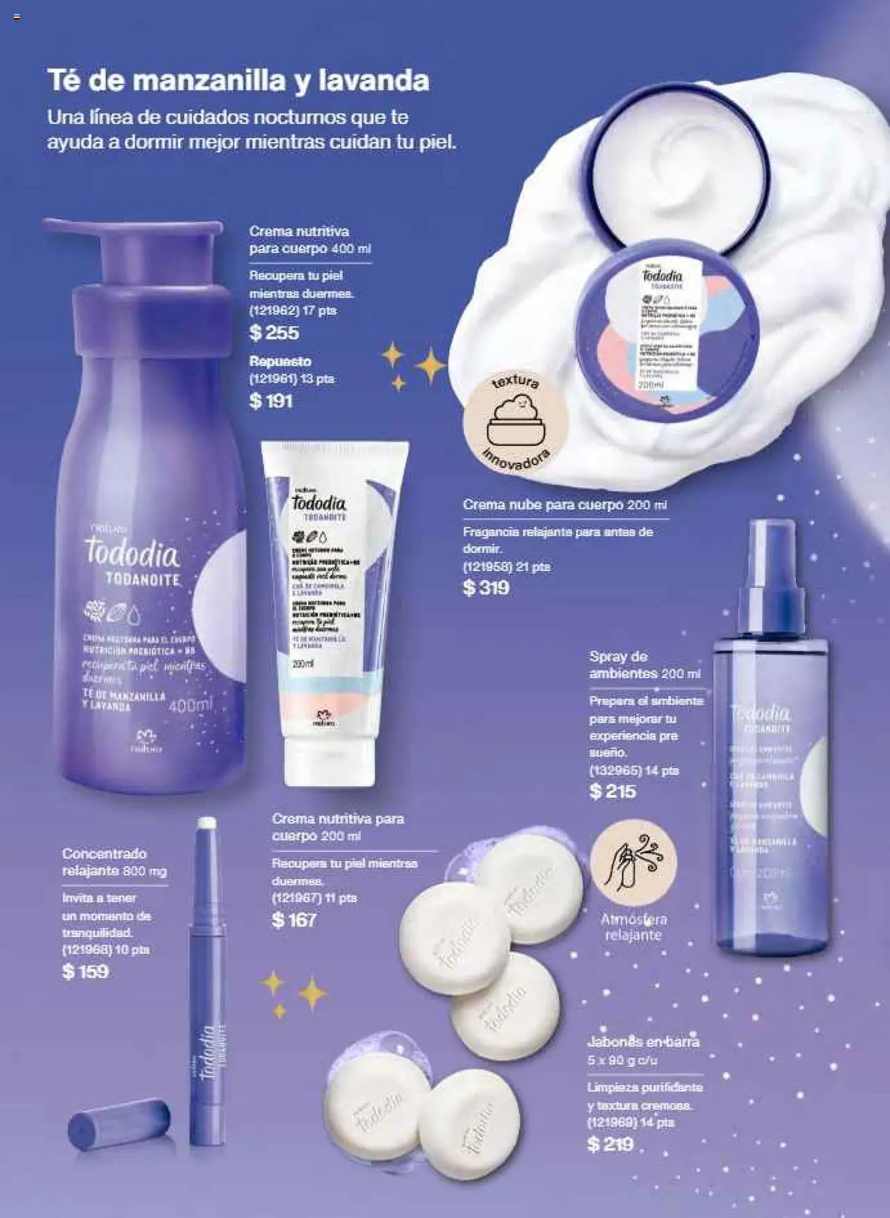 Nuevas ofertas de Natura válidas en toda la República Mexicana desde el 22.11.2025. ¡Encuentra las mejores ofertas en Natura campaña 17 2025! | Página: 144 | Productos: Pera, Crema, Barra, Fragancia