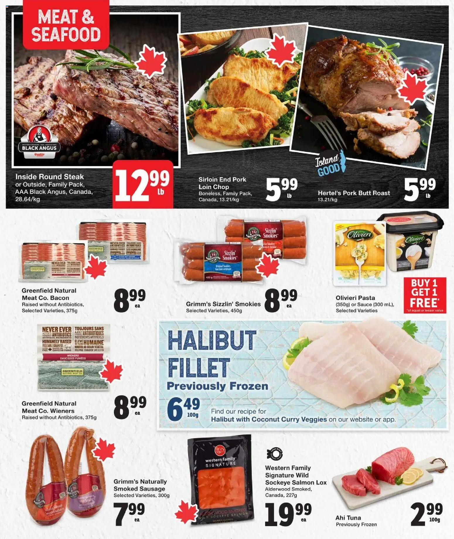 Quality Foods flyer valid from 08.01.2026 | Page: 4 | Products: Pasta, Pork