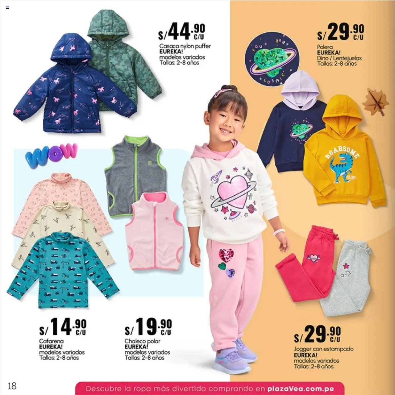 Catálogo Plaza Vea válido desde 16.06.2025 | Página: 18 | Productos: Ropa, Polera, Chaleco