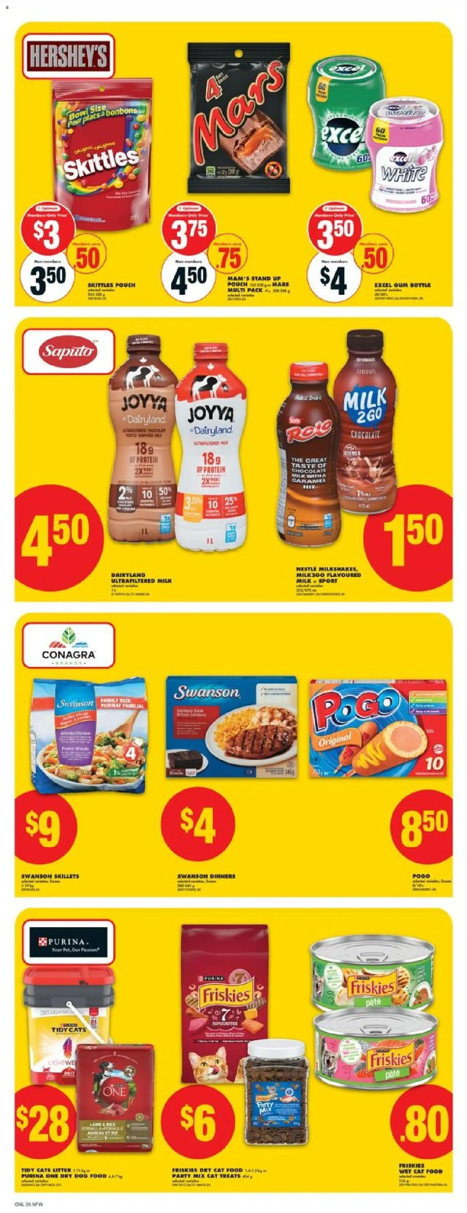 No Frills flyer valid from 13.11.2025 | Page: 9 | Products: Candies, Milk, Chocolate