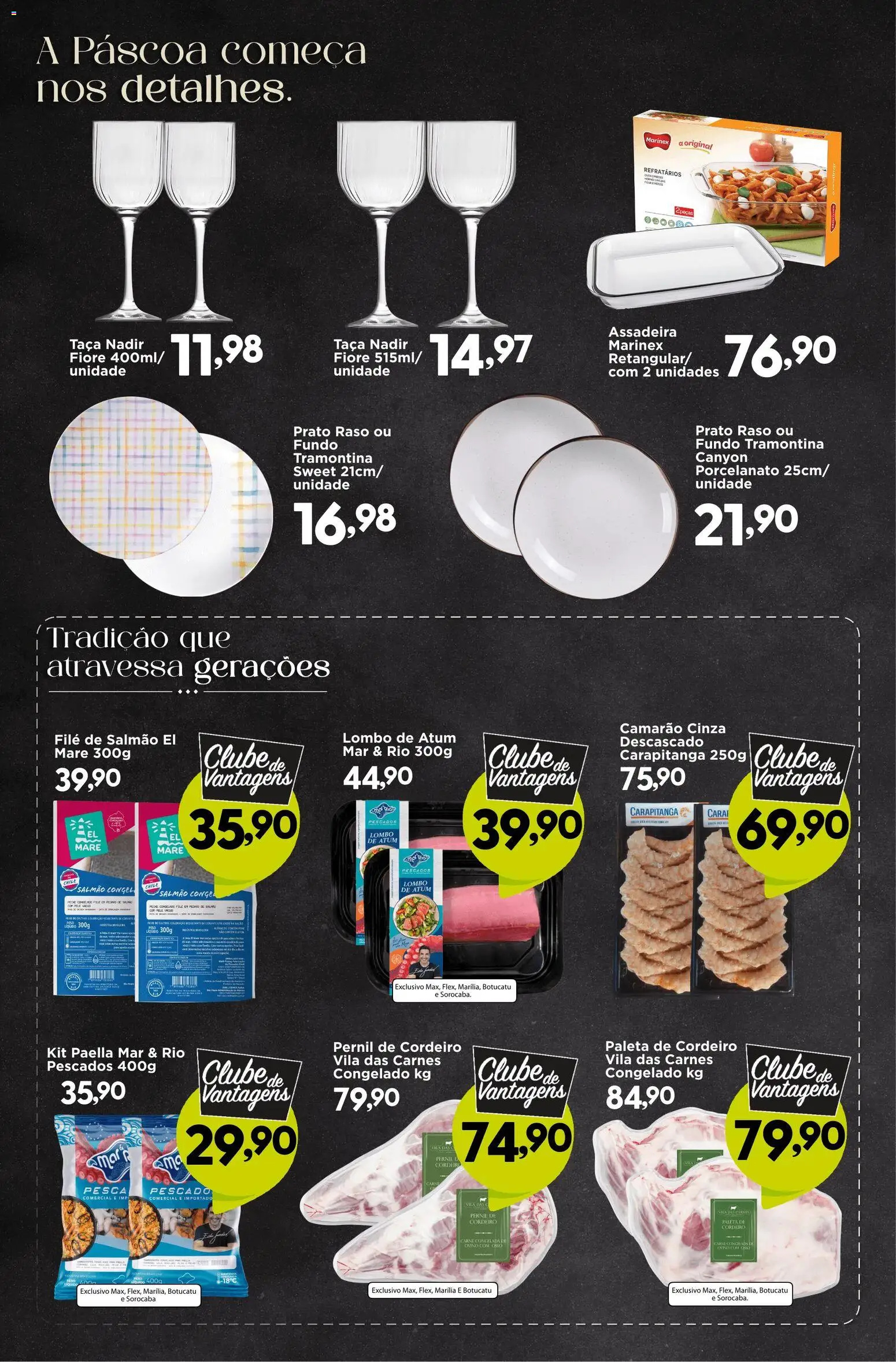 Confiança Folheto - válido de 09.03.2026 | Página: 6 | Produtos: Pernil, Cordeiro, Assadeira, Atum