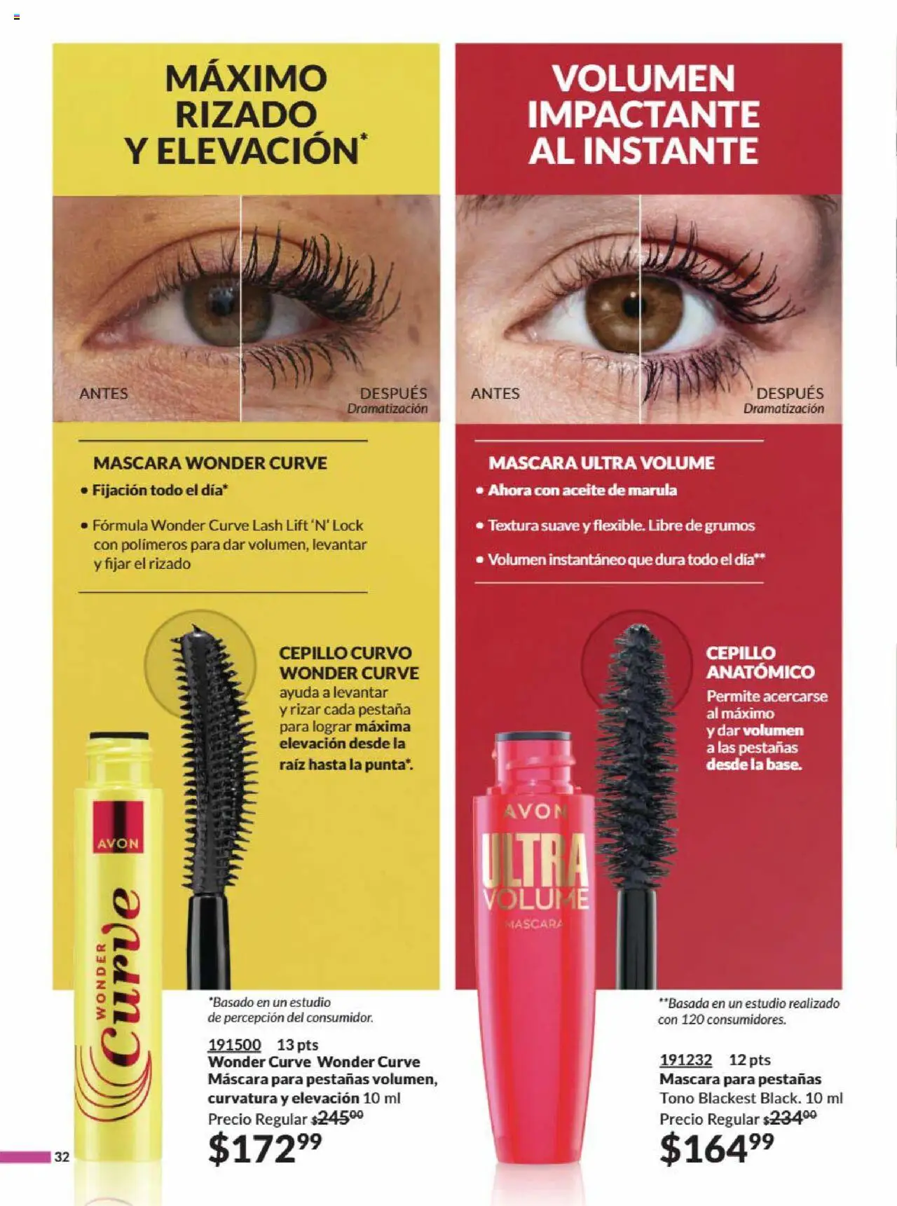 Nuevas ofertas de AVON válidas en toda la República Mexicana desde el 09.08.2025. ¡Encuentra las mejores ofertas en AVON - Campaña 13 2025! | Página: 37 | Productos: Cepillo, Máscara, Aceite