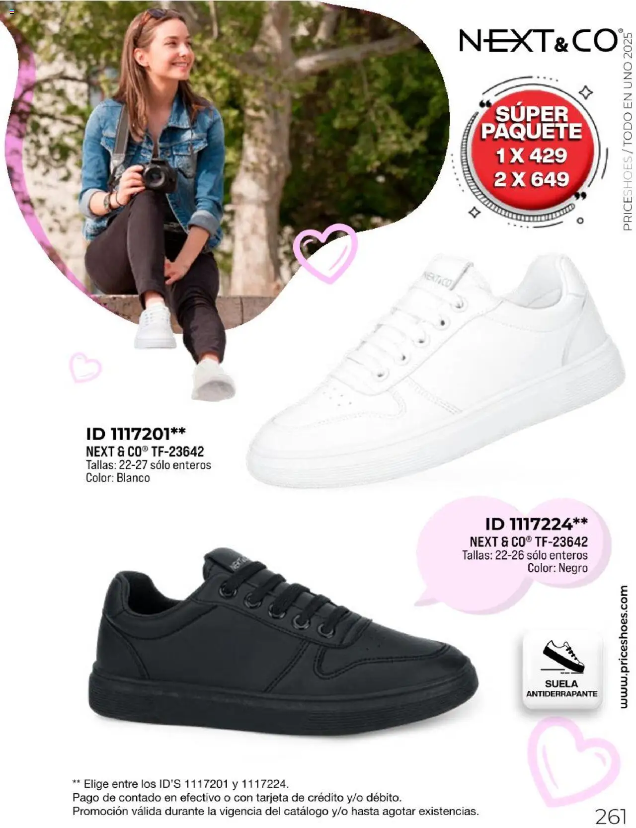 Nuevas ofertas de Price Shoes válidas en toda la República Mexicana desde el 05.05.2025. ¡Encuentra las mejores ofertas en Price Shoes catálogo Todo En 1 2025! | Página: 259