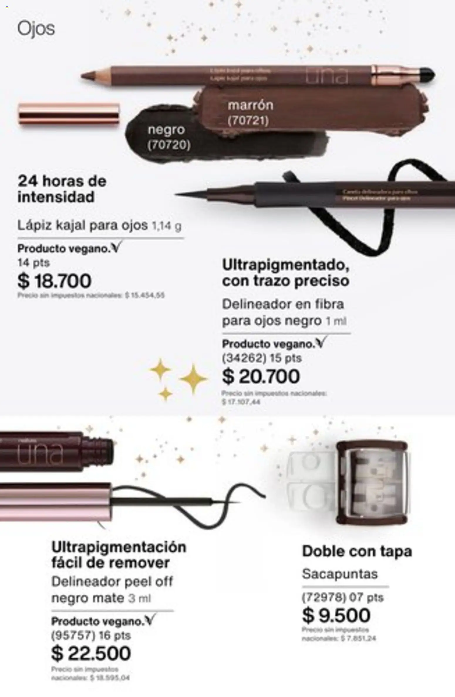 Catálogo Natura Ciclo 16/2025 │ válido desde el 01.11.2025 | Página: 135 | Productos: Mate, Sacapuntas, Delineador