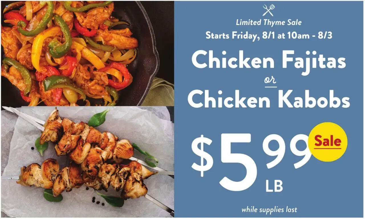 Fresh Thyme Weekly Ad - IL - valid from 30.07.2025 | Page: 1