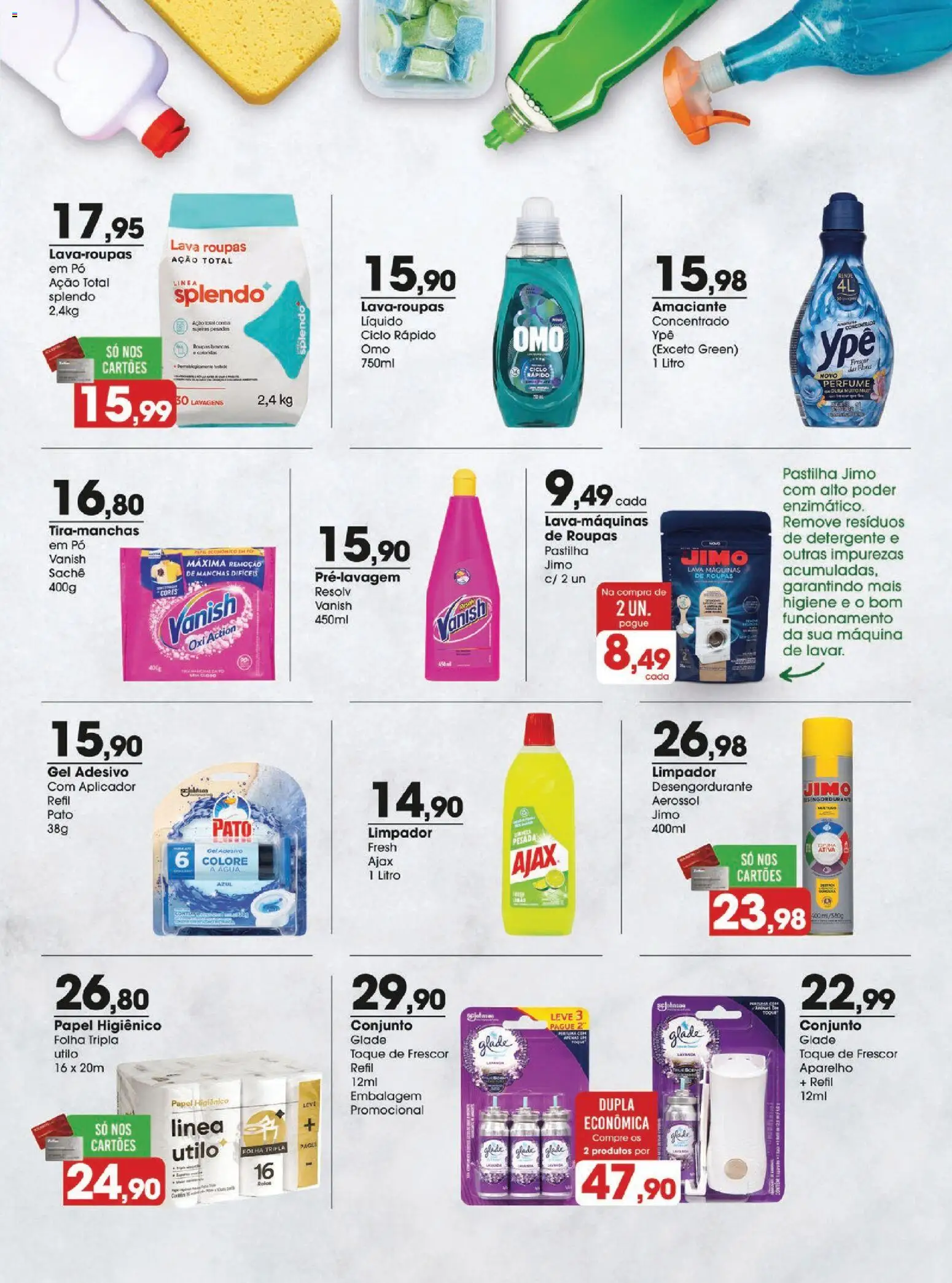 Zaffari Folheto - válido de 24.03.2026 | Página: 17 | Produtos: Perfume, Roupas, Vanish, Amaciante