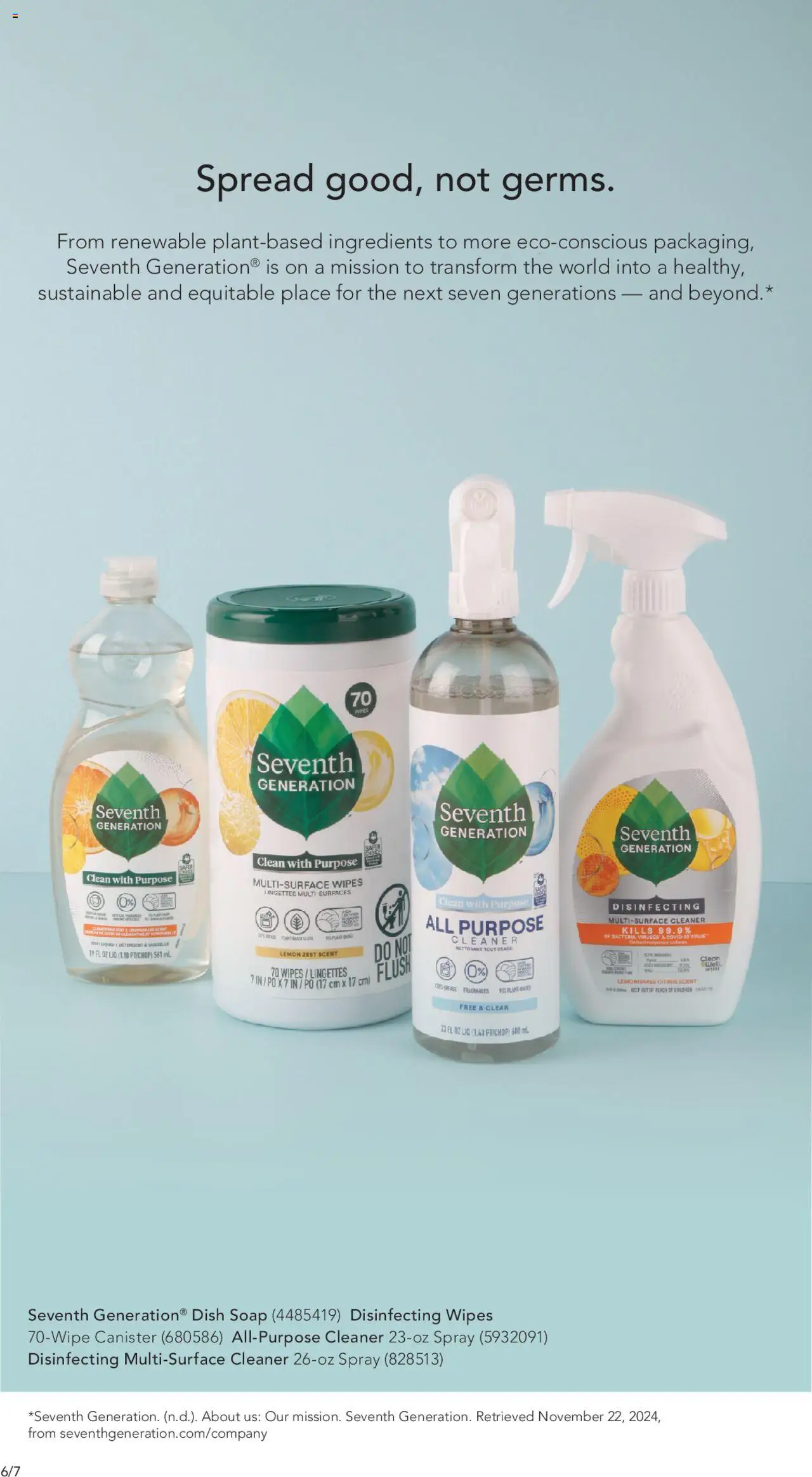 Office Depot Education Edition Catalog - valid from 01.01.2025 | Page: 6 | Products: Soap, Detergent, Lemon