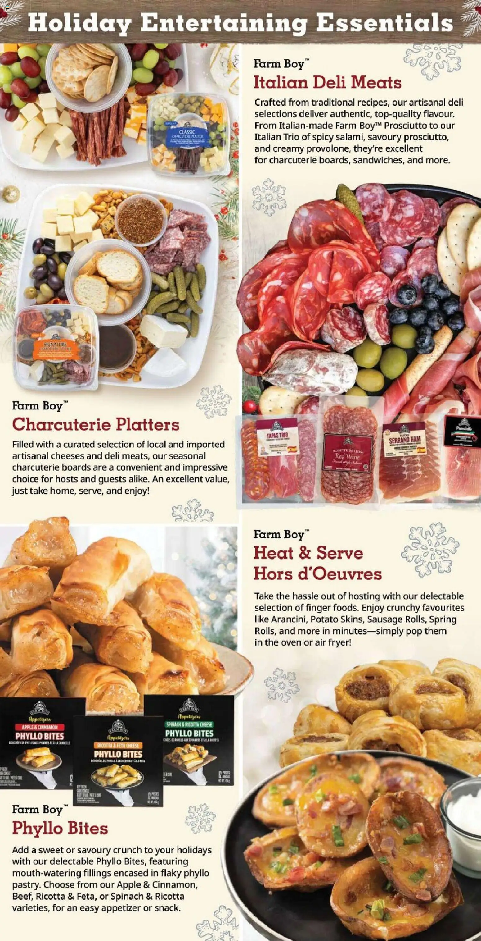 Farm Boy flyer valid from 18.12.2025 | Page: 7 | Products: Oven, Fryer, Cheese, Ham