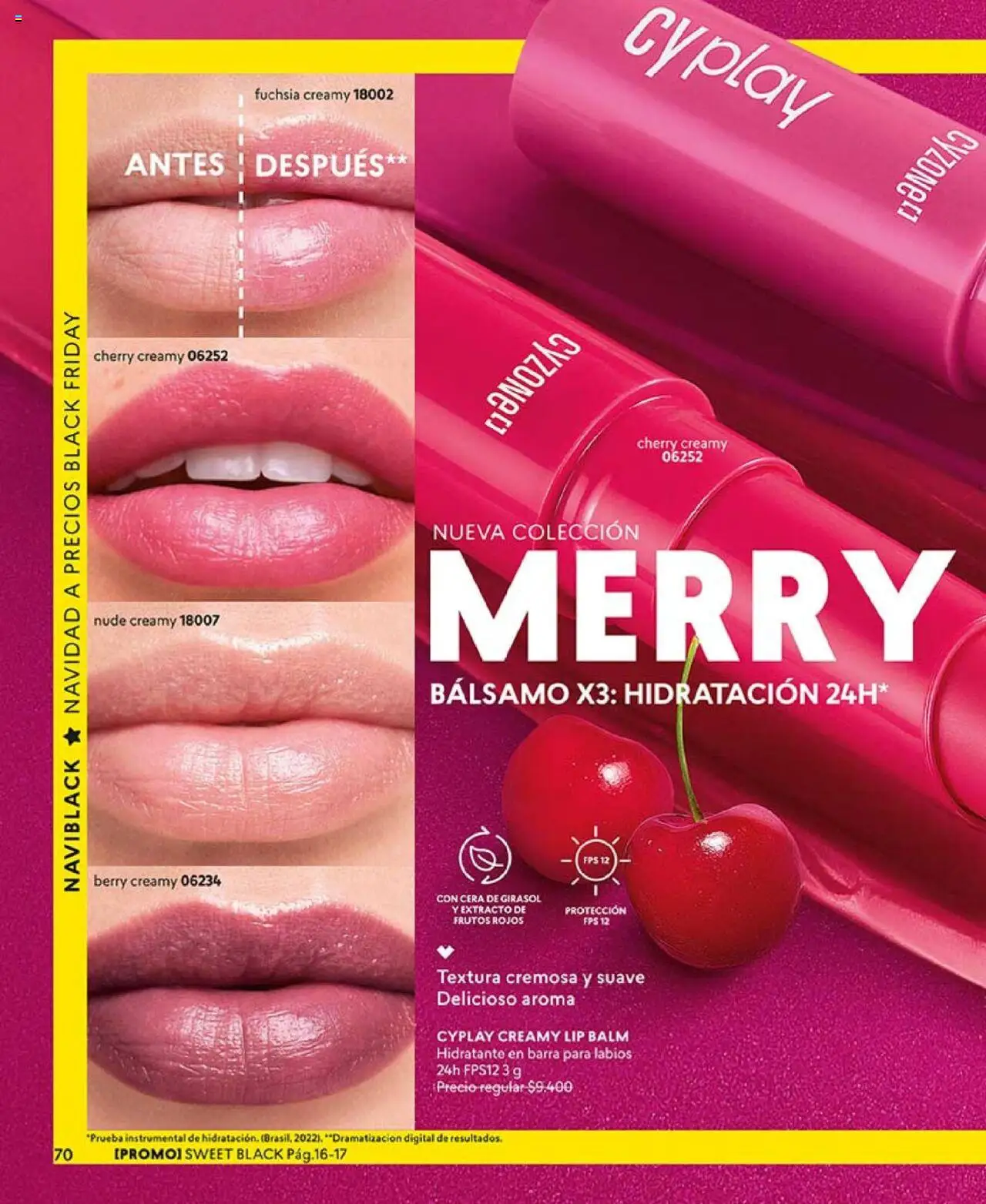 Catálogo CyZone Campaña 17 │ válido desde el 14.10.2025 | Página: 70 | Productos: Bálsamo, Cera