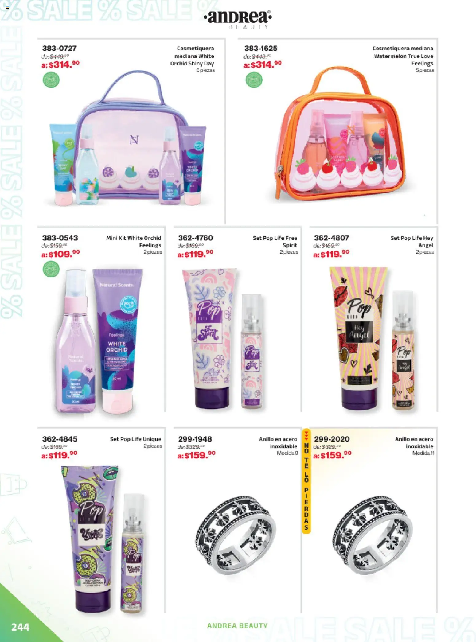 Nuevas ofertas de Andrea válidas en toda la República Mexicana desde el 21.12.2025. ¡Encuentra las mejores ofertas en Andrea catálogo Outlet! | Página: 244 | Productos: Anillo