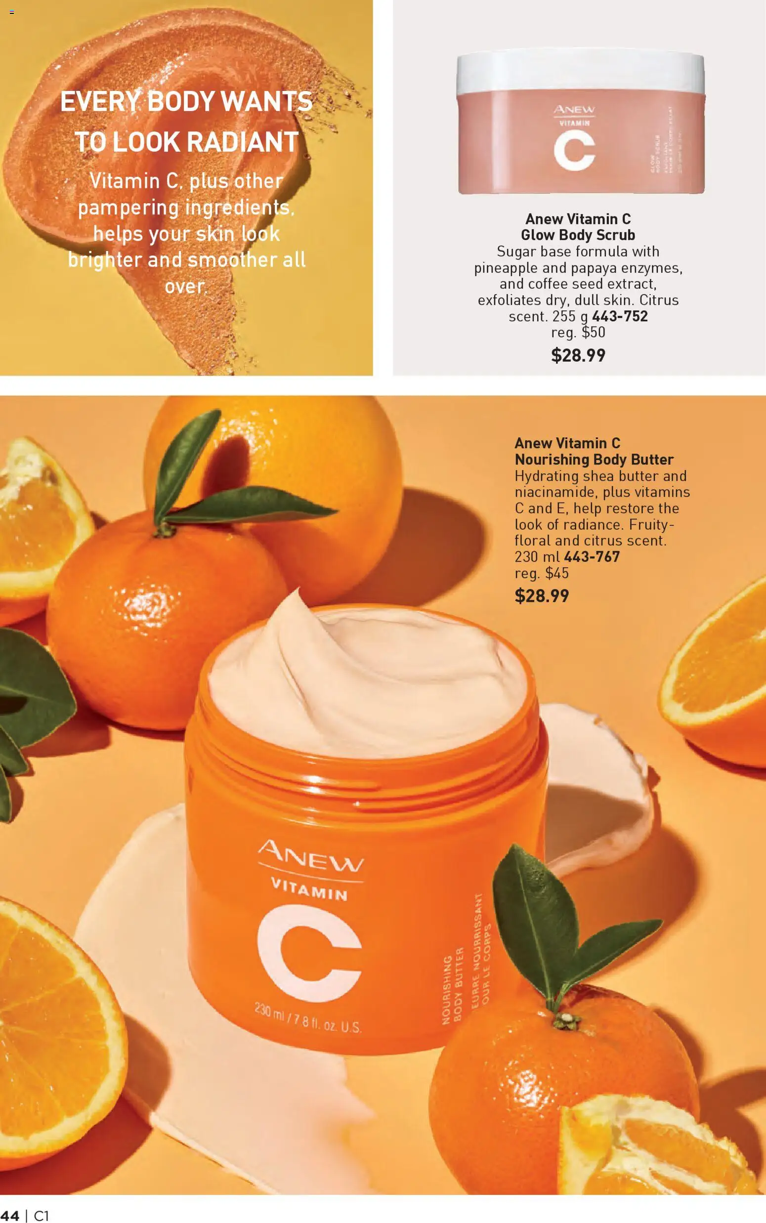 Avon flyer valid from 01.01.2026 | Page: 44 | Products: Pineapple, Butter, Coffee