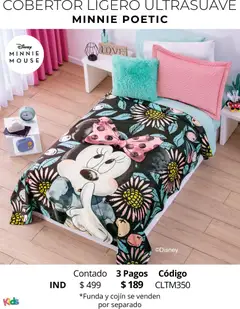 Vista previa de Colchas Concord catálogo Kids, nuevo folleto de la tienda, válido en México a partir del 01.05.2026 | Página: 101 | Productos: Cobertor, Mouse