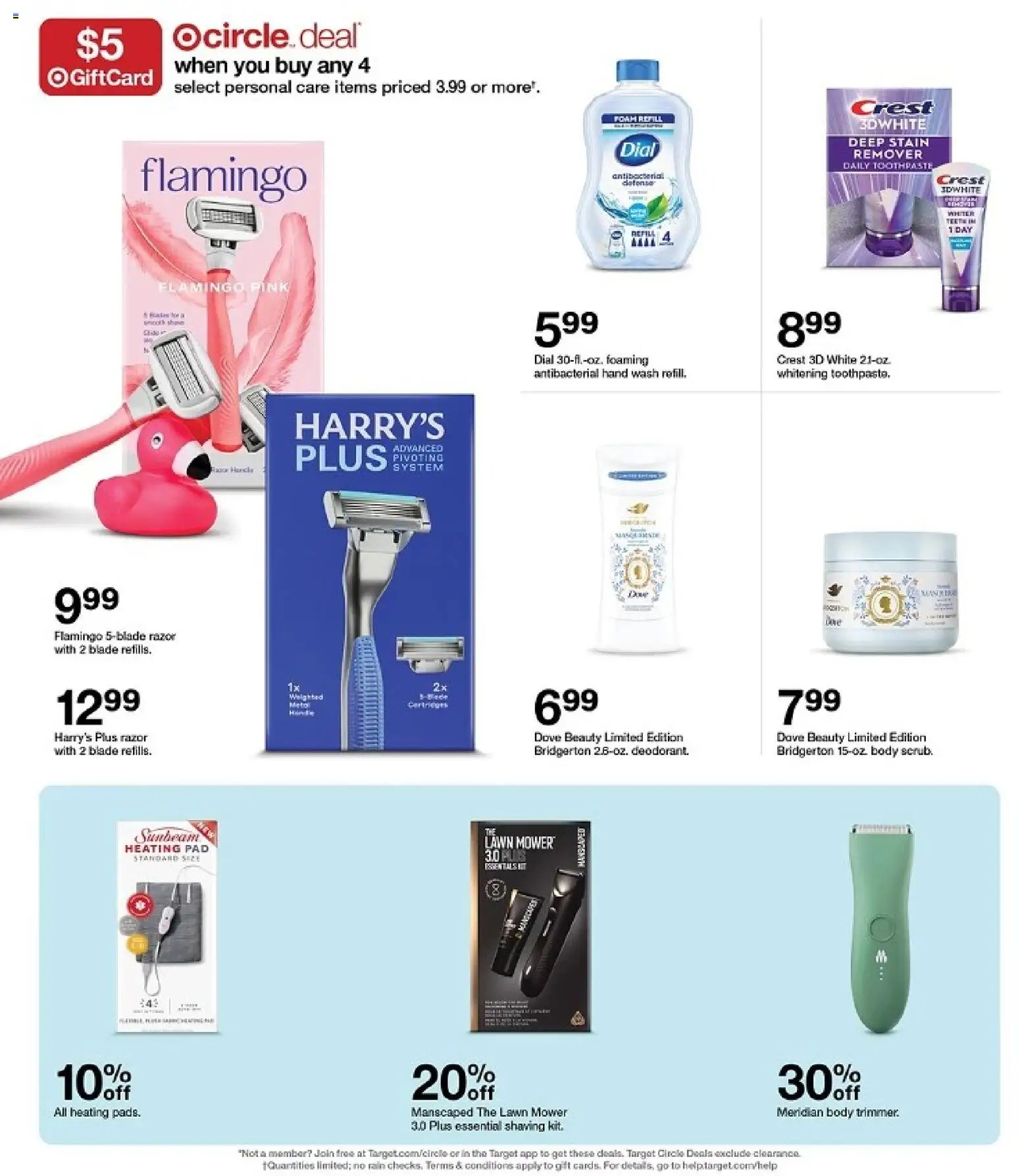 Target Weekly Ad - valid from 01.02.2026 | Page: 33 | Products: Lawn Mower, Mower, Toothpaste