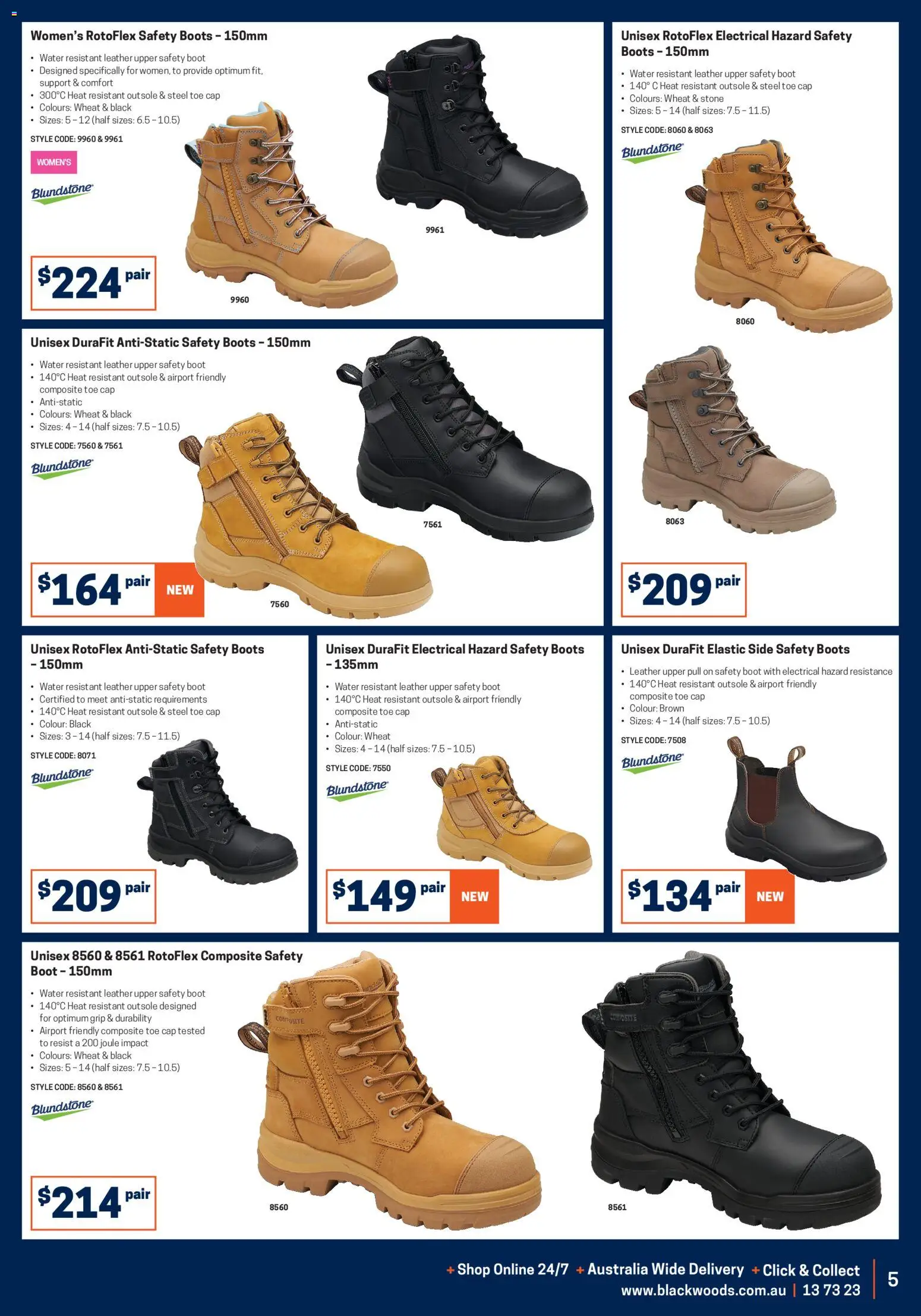 Black Woods catalogue - valid from 12.01.2026 | Page: 5 | Products: Water, Wheat, Boots, Cap