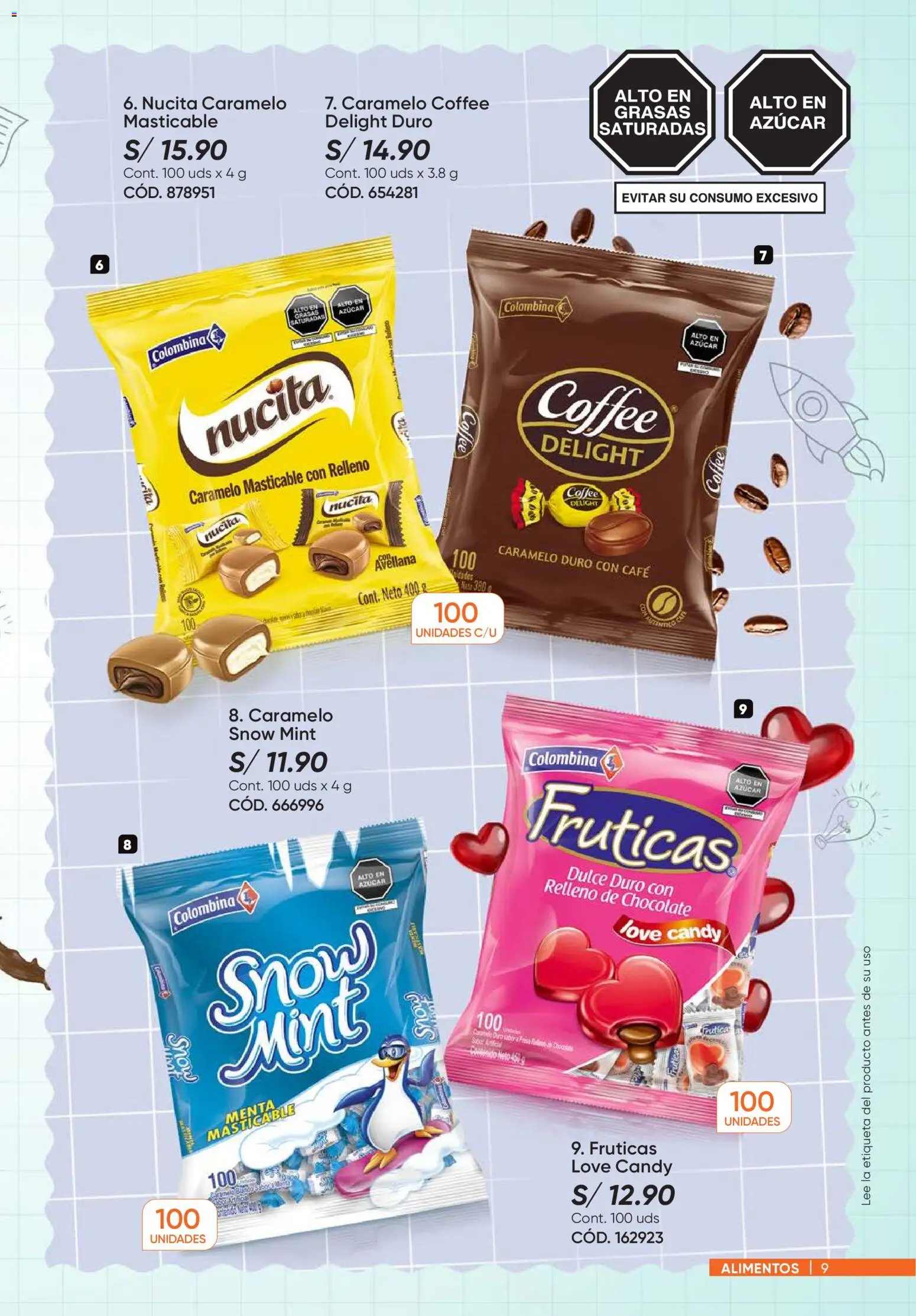 Catálogo Azzorti válido desde 07.01.2026 | Página: 9 | Productos: Café, Chocolate
