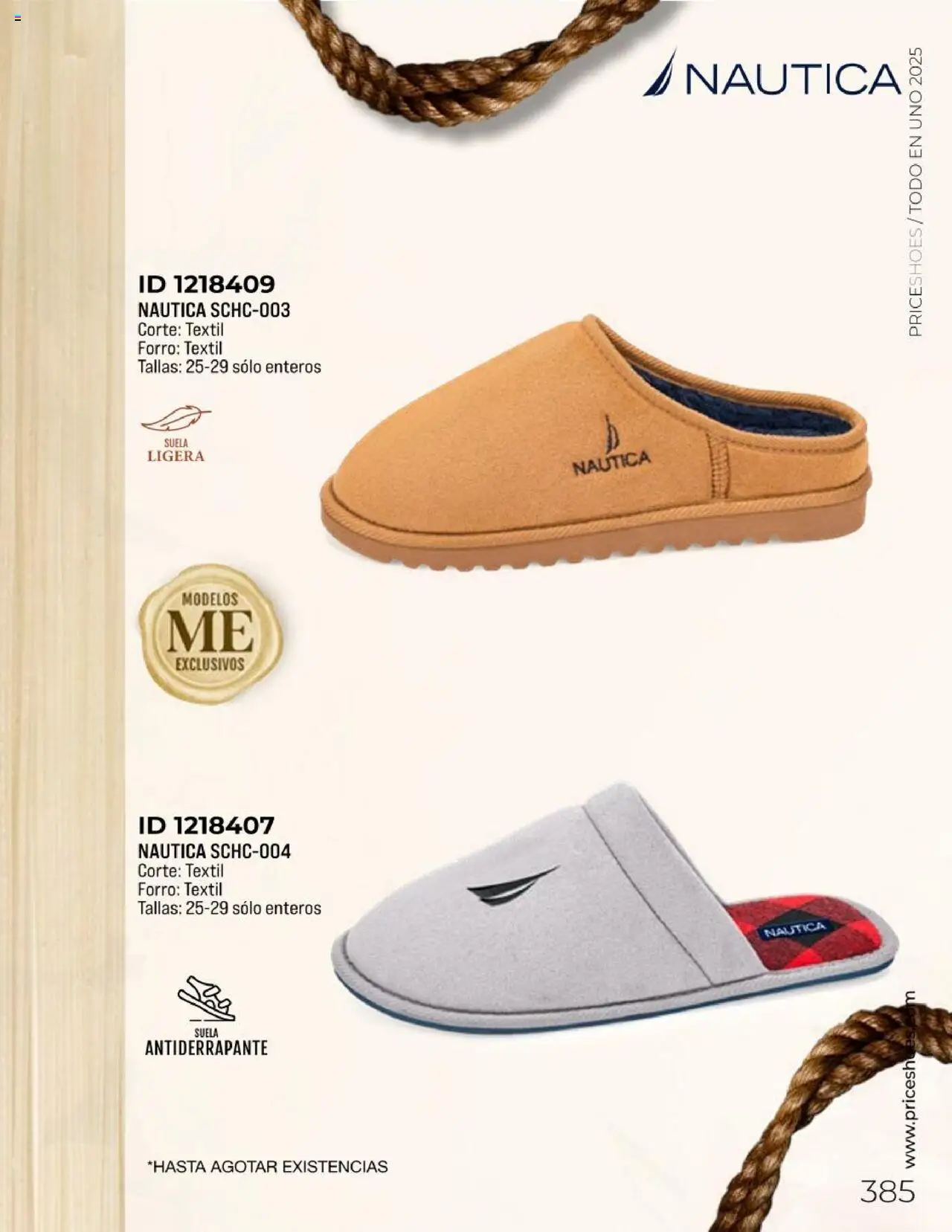 Nuevas ofertas de Price Shoes válidas en toda la República Mexicana desde el 05.05.2025. ¡Encuentra las mejores ofertas en Price Shoes catálogo Todo En 1 2025! | Página: 383