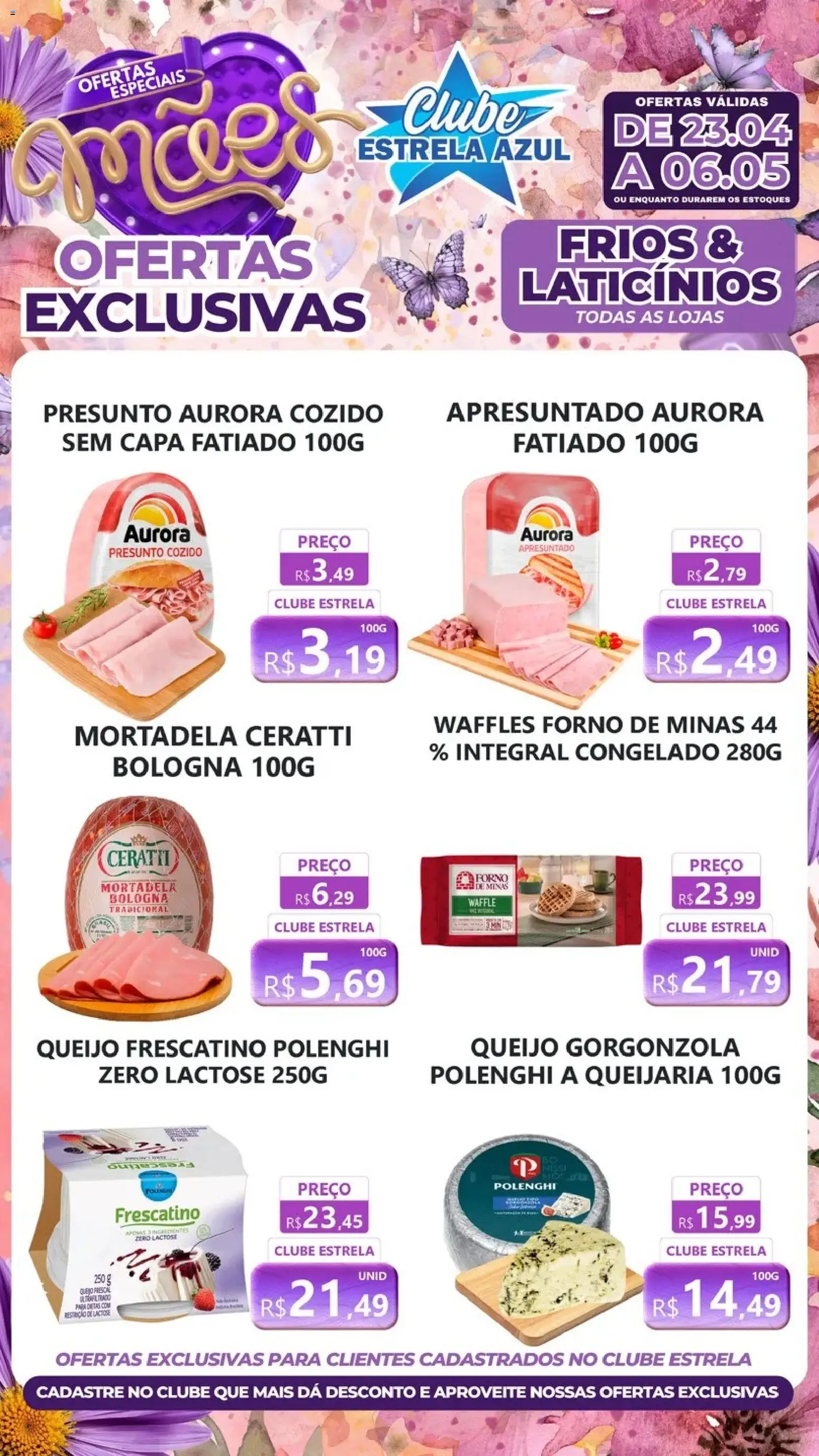 Estrela Azul Folheto - válido de 23.04.2026 | Página: 2 | Produtos: Forno, Queijo, Presunto, Mortadela