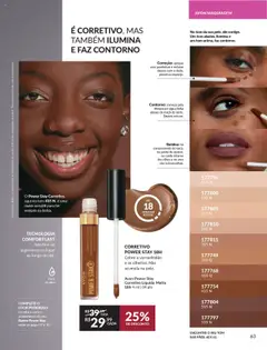 Avon - Campanha 17 - Pré-Visualização do folheto da loja Avon, válido de 07.10.2025 | Página: 63