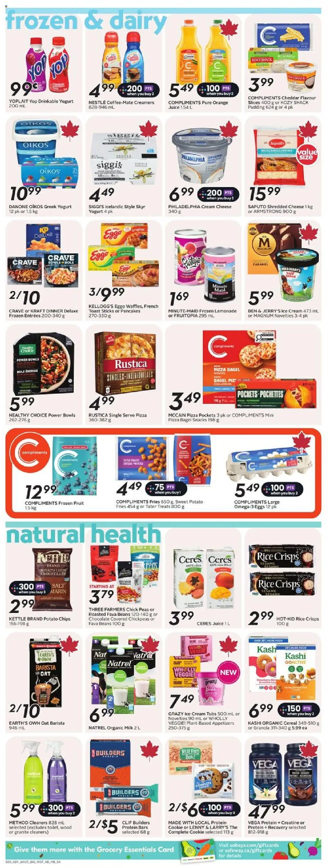 Safeway flyer valid from 16.10.2025 | Page: 11 | Products: Rice, Kettle, Yogurt, Chocolate