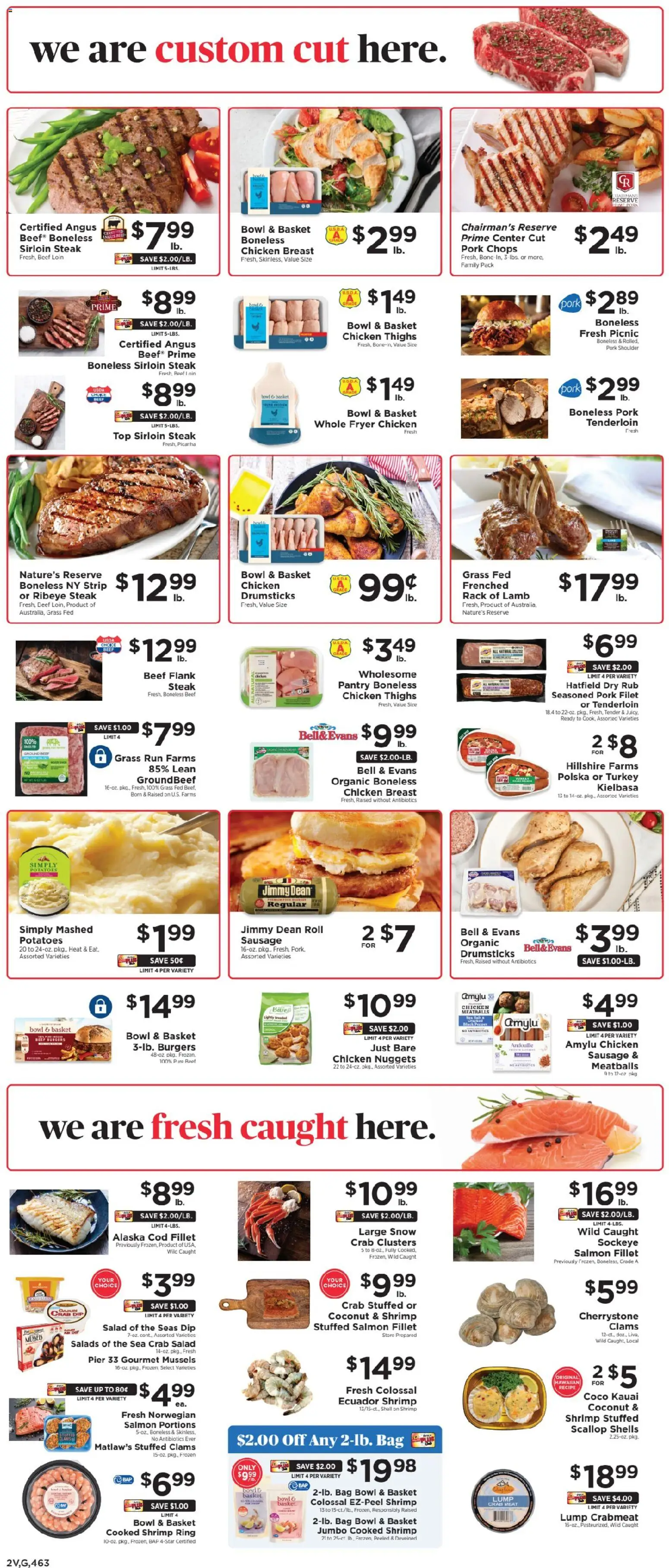 ShopRite Weekly Ad 2 - valid from 13.11.2025 | Page: 2 | Products: Pork, Beef, Salad, Salt