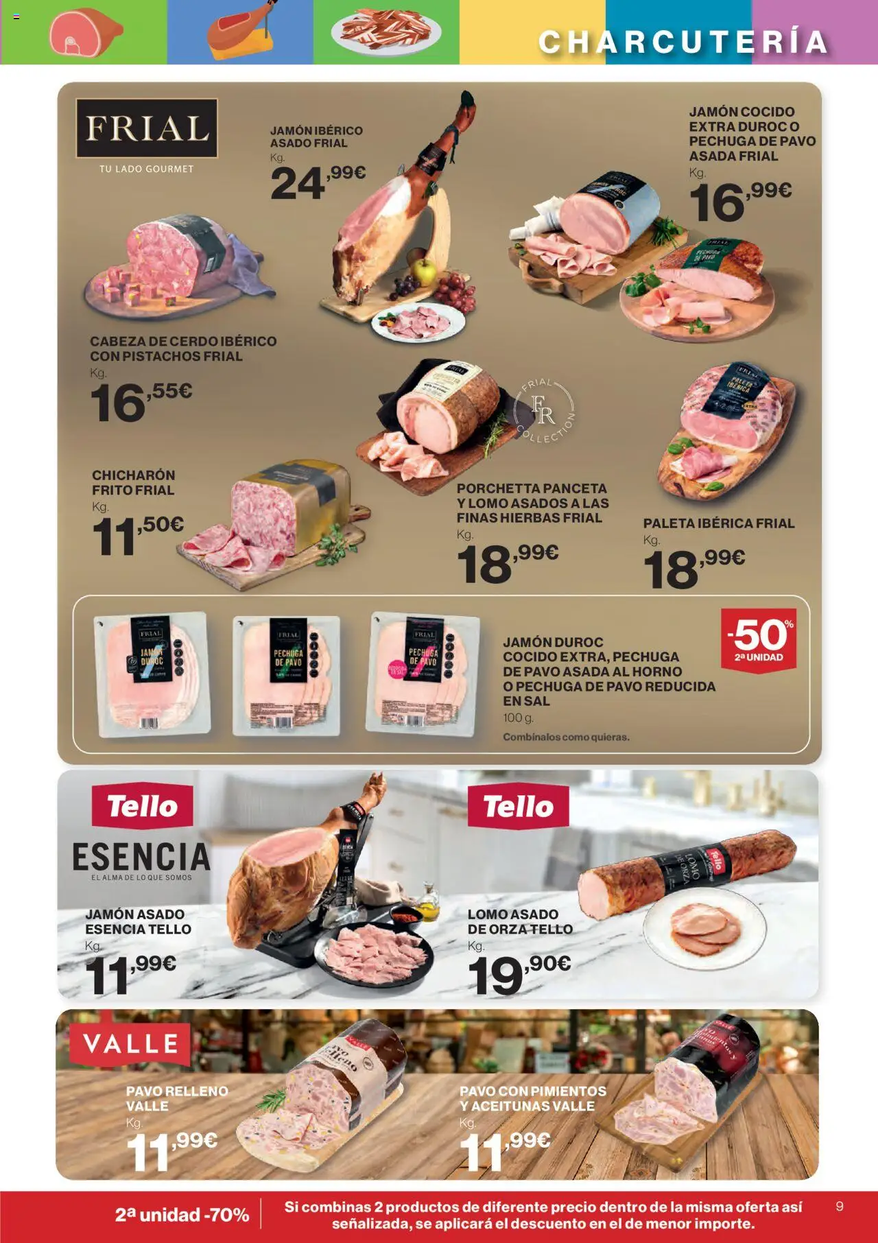 Nuevas ofertas de El Corte Inglés válidas en toda la República Mexicana desde el 25.09.2025. ¡Encuentra las mejores ofertas en El Corte Inglés - Catálogo Que necesitas hoy! | Página: 9 | Productos: Sal, Paleta, Horno, Jamón