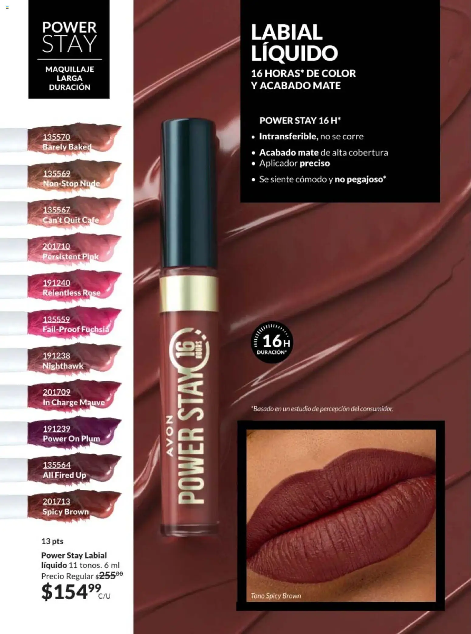 Nuevas ofertas de AVON válidas en toda la República Mexicana desde el 28.11.2025. ¡Encuentra las mejores ofertas en AVON campaña 18 2025! | Página: 132 | Productos: Café, Mate, Maquillaje