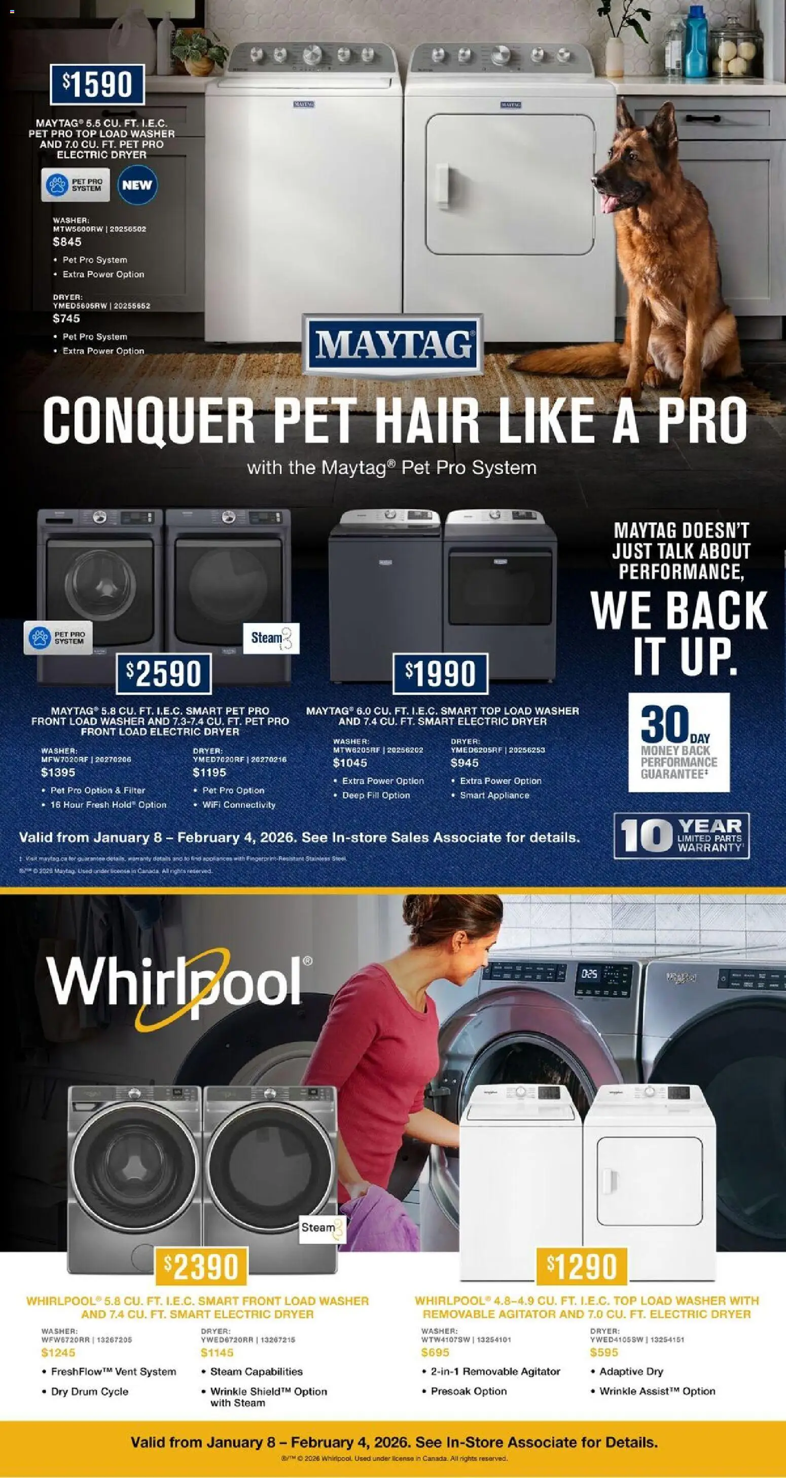 Leon's flyer valid from 08.01.2026 | Page: 5 | Products: Dryer