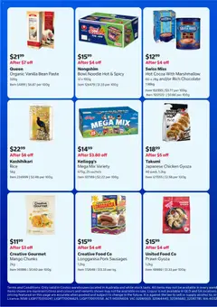 Preview of Costco In-warehouse savings - valid from 16.03.2026 | Page: 8 | Products: Chocolate, Chicken, Noodles, Garlic