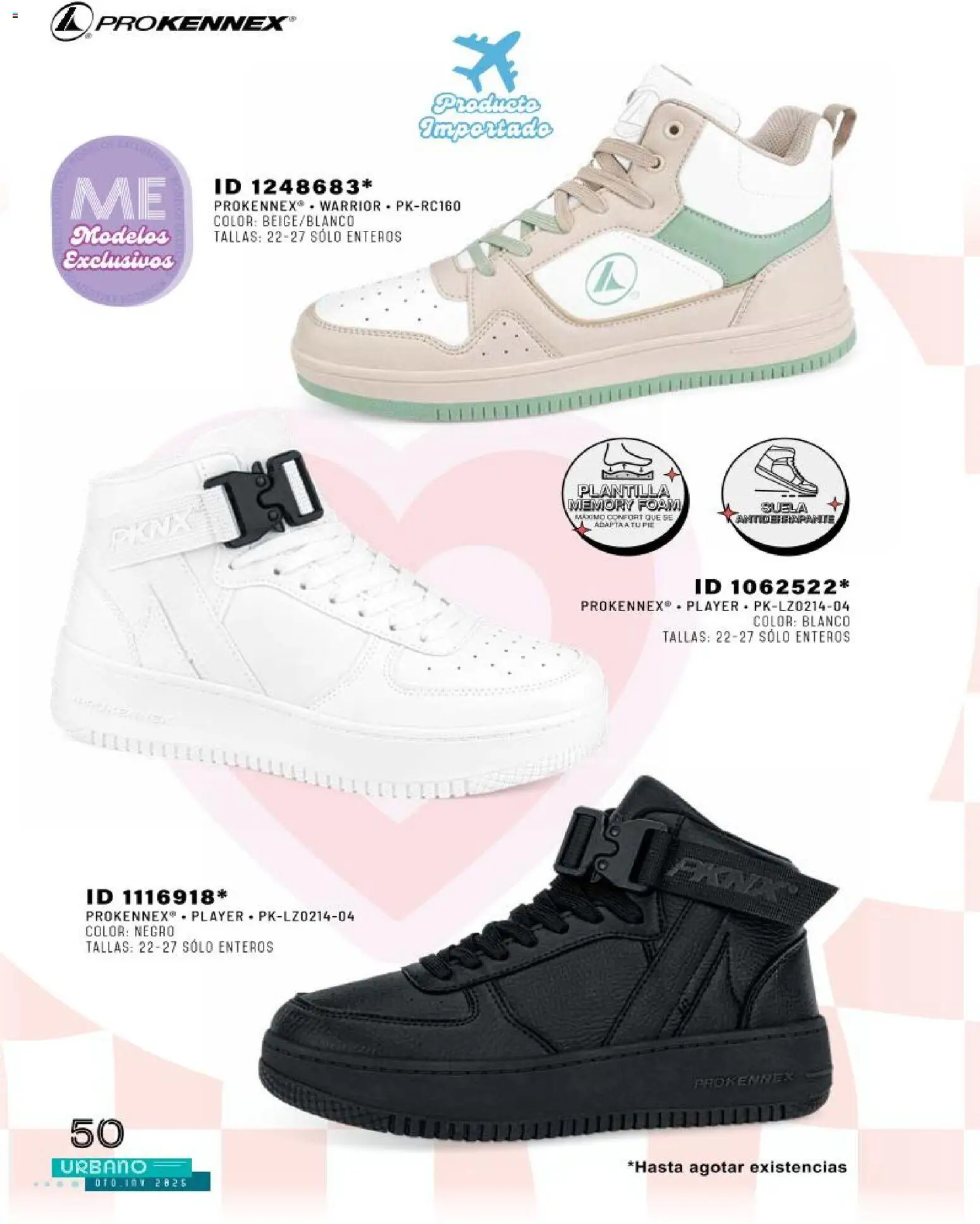 Nuevas ofertas de Price Shoes válidas en toda la República Mexicana desde el 04.12.2025. ¡Encuentra las mejores ofertas en Price Shoes catálogo Urbano! | Página: 50