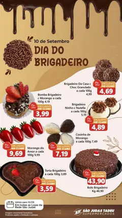 São Judas Tadeu - Ofertas Dia do Brigadeiro - Pré-Visualização do folheto da loja São Judas Tadeu, válido de 10.09.2025